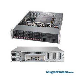 SUPERMICRO SuperServer 2028R-C1RT4+ [2 x E5-2683V4, 8 x 16 GB, 8 x 1.2 TB 10K SAS, No OS] Rack Server