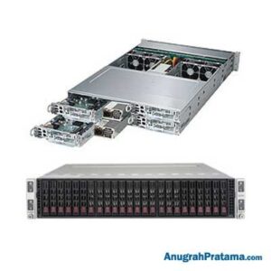 SUPERMICRO SuperServer 2028TP-HC1TR (4 Node) [(4) x 2 x E5-2630V4, (4) x 4 x 16 GB, (4) x 2 x 1 TB, No OS] Rack Server