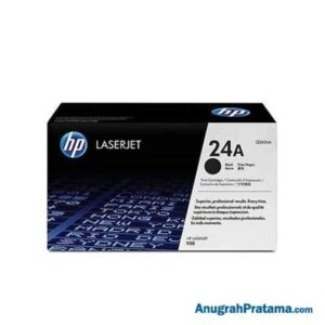 HP 24A Black Original LaserJet Toner Cartridge (Q2624A)