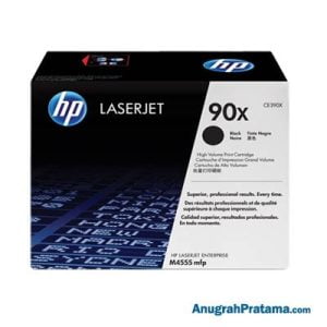 HP 90X High Yield Black Original LaserJet Toner Cartriaccdge (CE390X)