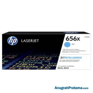 HP 656X High Yield Cyan Original LaserJet Toner Cartridge (CF461X)