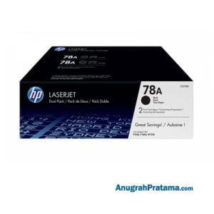 HP 78A 2-pack Black Original LaserJet Toner Cartridges (CE278AD)