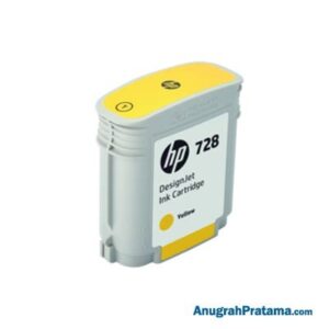 HP 728 40-ml Yellow DesignJet Ink Cartridge (F9J61A)