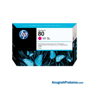 HP 80 175-ml Magenta DesignJet Ink Cartridge (C4874A)