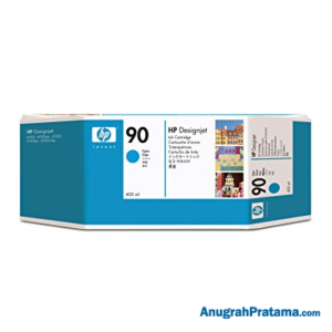 HP 90 400-ml Cyan DesignJet Ink Cartridge (C5061A)