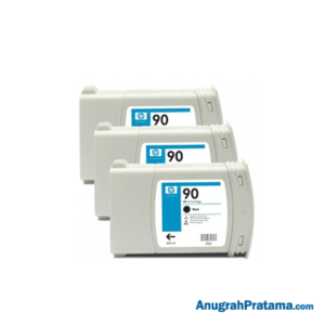 HP 90 3-pack 400-ml Black DesignJet Ink Cartridges (C5082A)