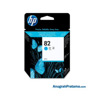 HP 82 28-ml Cyan DesignJet Ink Cartridge (CH566A)
