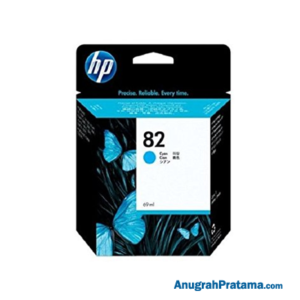 HP 82 69-ml Cyan DesignJet Ink Cartridge (C4911A)