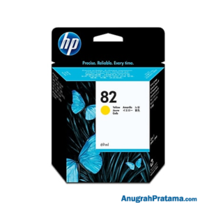 HP 82 69-ml Yellow DesignJet Ink Cartridge (C4913A)