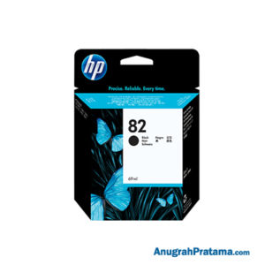 HP 82 69-ml Black DesignJet Ink Cartridge (CH565A)