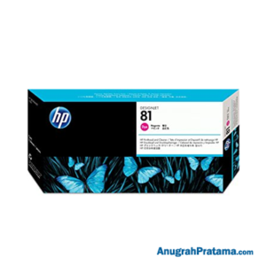 HP 81 Magenta DesignJet Dye Printhead and Printhead Cleaner (C4952A)