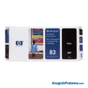 HP 83 Black DesignJet UV Printhead and Printhead Cleaner (C4960A)