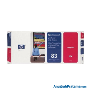 HP 83 Magenta Designjet UV Printhead And Printhead Cleaner (C4962A)