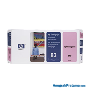 HP 83 Light Magenta DesignJet UV Printhead and Printhead Cleaner (C4965A)