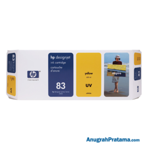 HP 83 680-ml Yellow DesignJet UV Ink Cartridge (C4943A)