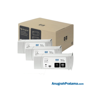 HP 83 3-pack 680-ml Black DesignJet UV Ink Cartridges (C5072A)