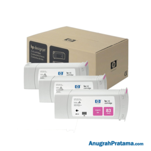 HP 83 3-pack 680-ml Magenta DesignJet UV Ink Cartridges (C5074A)