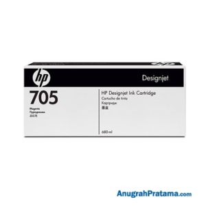 HP 705 680-ml Magenta DesignJet Ink Cartridge (CD961A)