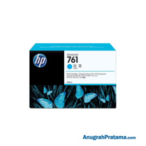 HP 761 400-ml Cyan DesignJet Ink Cartridge (CM994A)