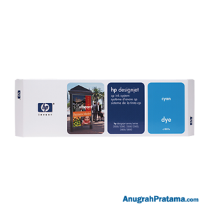 HP DesignJet CP 410-ml Cyan Dye Ink System (C1807A)