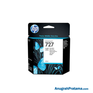 HP 727 40-ml Photo Black DesignJet Ink Cartridge (B3P17A)