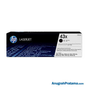 HP 43X High Yield Black Original LaserJet Toner Cartridge (C8543X)