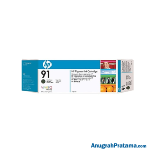 HP 91 775-ml Matte Black DesignJet Pigment Ink Cartridge (C9464A)