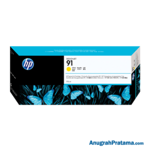 HP 91 775-ml Yellow DesignJet Pigment Ink Cartridges (C9469A)