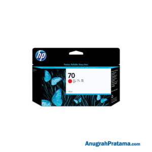 HP 70 130-ml Red DesignJet Ink Cartridge (C9456A)