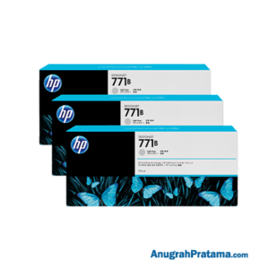 HP 771B 3-pack 775-ml Light Gray DesignJet Ink Cartridges (B6Y30A)