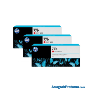 HP 771B 3-pack 775-ml Chromatic Red DesignJet Ink Cartridges (B6Y24A)