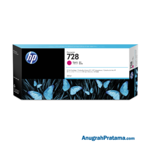 HP 728 300-ml Magenta DesignJet Ink Cartridge (F9K16A)
