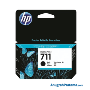 HP 711 38-ml Black DesignJet Ink Cartridge (CZ129A)