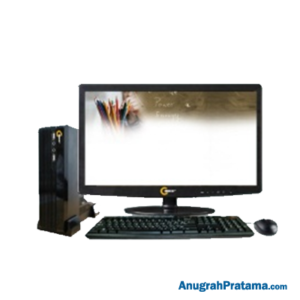 GEAR GS-7400 (Core i5-7400, 4GB, 500GB, DOS, 18.5 Inch) Desktop Mini PC