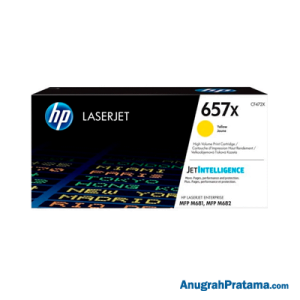 HP 657X High Yield Yellow Original LaserJet Toner Cartridge (CF472X)