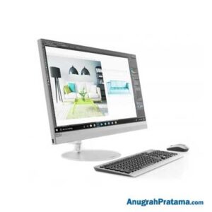 LENOVO IdeaCentre 520-22ICB (Core i5-8400T, 8GB, 2TB, Win 10, 21.5 Inch, Silver) AIO Desktop PC - F0DT000LID