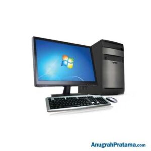 ZYREX Discovery DS002WP (Core i3-7100, 4GB, 500GB, Win 10 Pro, 18.5 Inch) Desktop PC