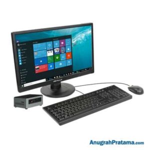 REVILLO Mini R18DC-AV (Celeron J3455, 4GB, 500GB, Win 10, 18.5 Inch) Desktop PC