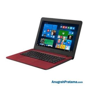 ASUS X441UA-GA313T (Core i3-7020U, 4GB, 1TB, Win10, 14 Inch, Red) Notebook