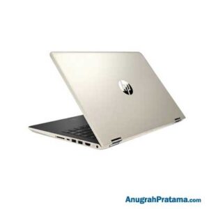 HP Pavilion x360 Convertible 14-ba161TX (Core i5-8250U, 8GB, 1TB, 940MX 2GB, Win 10, 14 Inch Touch, Gold) Notebook - 3PT35PA