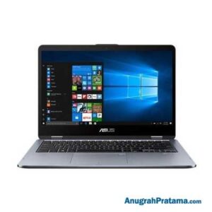 ASUS VivoBook Flip 14 TP410UF-EC069T (Core i5-8250U, 8GB, 1TB+128GB SSD, MX130 2GB, 14 Inch Touch, Star Grey) Notebook