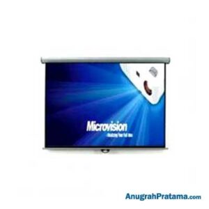 MICROVISION MWSMV1520L 100 Inch Manual Wall Screen (150x200 cm)