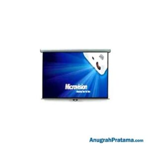 MICROVISION MWSMV1824L 120 Inch Manual Wall Screen (180x234 cm)