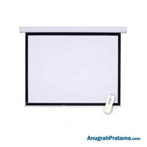 WORLD 119 Inch 16:9 Ratio Motorized Projector Screen - Tubular motor