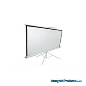 WORLD 96 Inch 1:1 Ratio Tripod Projector Screen