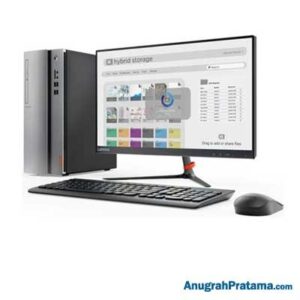 LENOVO IdeaCentre 510-15IKL (Core i7-8700, 8GB, 2TB, VGA 2GB, Win 10, 21.5 inch) Desktop PC - 90HU000AID