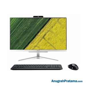 ACER Aspire C22-865 (Core i3-8130U, 4GB, 1TB, Win 10, 21.5 Inch, Silver) AIO Desktop PC