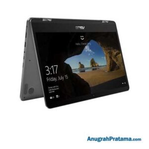 ASUS ZenBook Flip 14 UX461FN-E5801T (Core i5-8265U, 8GB, 512GB SSD, VGA 2GB, Win 10, 14 Inch Touch, Slate Grey) Notebook