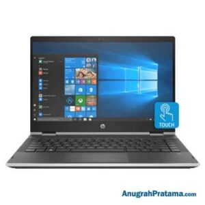 HP Pavilion x360 Convertible 14-cd1024TX (Intel Core i5-8265U, 8GB, 1TB, MX130 2GB, Win 10, 14 Inch Touch, Silver) Notebook - 5HV96PA