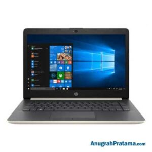 HP Laptop 14s-cf0069TX (Intel Core i3-7020U, 4GB, 1TB, R520 2GB, Win 10, 14 Inch, Gold) Notebook - 6TK87PA